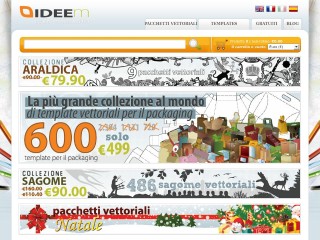 Screenshot sito: Ideem.it