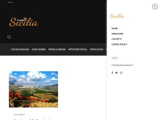 Screenshot sito: Folklore di Sicilia