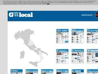 Screenshot sito: QuotidianiEspresso