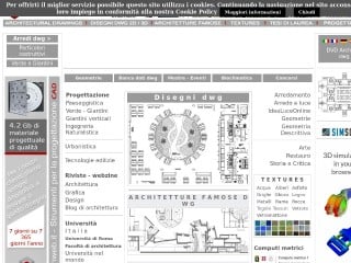 Screenshot sito: Archweb.it