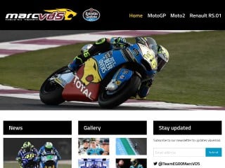 Screenshot sito: Marc VDS Racing