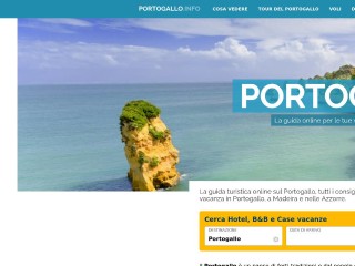 Screenshot sito: Portogallo.info