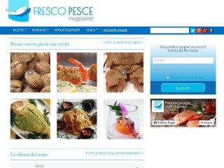 Screenshot sito: Frescopesce.it