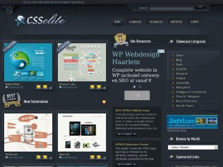 Screenshot sito: CSSelite