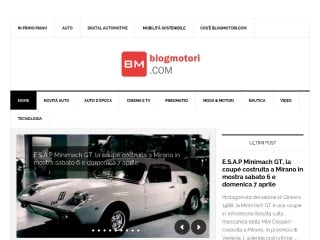 Screenshot sito: Blogmotori.com