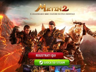 Screenshot sito: Metin2