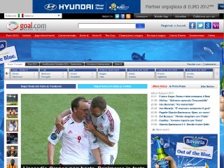 Screenshot sito: Goal.com
