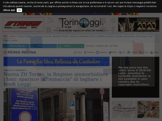 Screenshot sito: TorinOggi.it