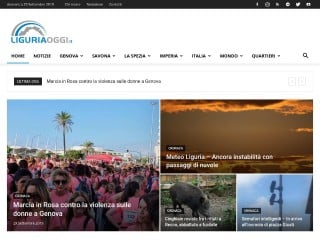 Screenshot sito: LiguriaOggi.it