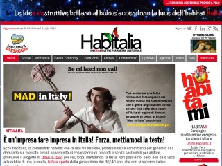 Screenshot sito: Habitalia