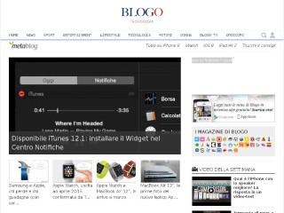 Screenshot sito: MelaBlog.it