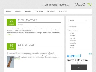 Screenshot sito: Fallo Tu