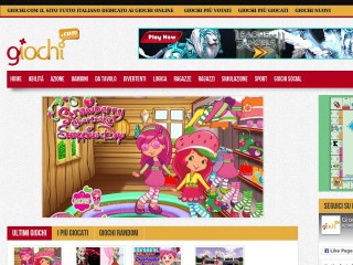 Screenshot sito: Giochi.com