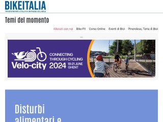 Screenshot sito: Bikeitalia.it