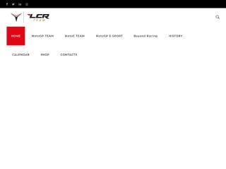 Screenshot sito: LCR Honda MotoGP