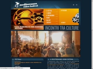 Screenshot sito: Mediterraneo Video Festival