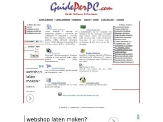 Screenshot sito: GuidePerPC.com