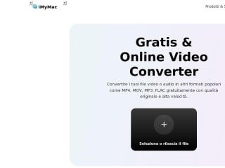 Screenshot sito: iMyMac Video Converter