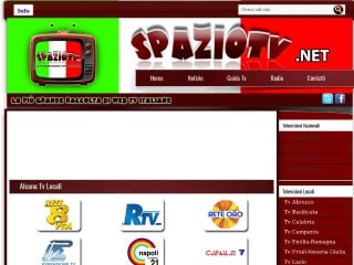 Screenshot sito: SpazioTV.net