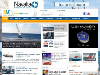 Screenshot sito: Solovela.net