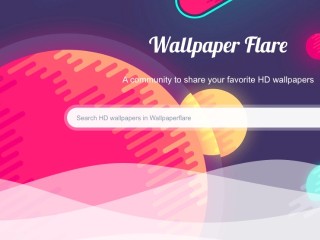 Screenshot sito: Wallpaperflare