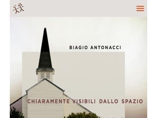 Screenshot sito: Biagio Antonacci
