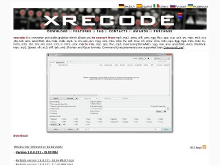 Screenshot sito: Xrecode