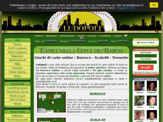 Screenshot sito: Ludopoli