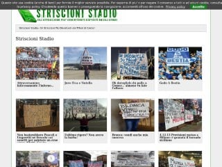 Screenshot sito: StriscioniStadio.com