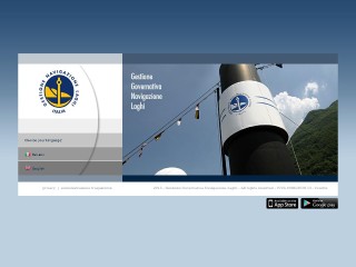 Screenshot sito: Navigazionelaghi.it