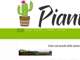 Screenshot sito: Piante.it