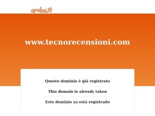 Screenshot sito: TecnoRecensioni