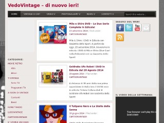 Screenshot sito: VedoVintage