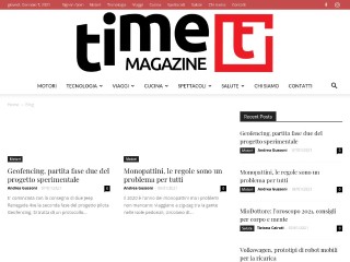 Screenshot sito: Timemagazine.it