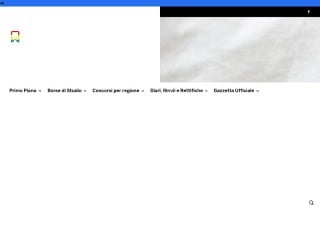 Screenshot sito: Concorsi-Pubblici.org