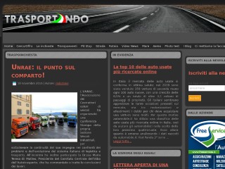 Screenshot sito: Trasportando.com