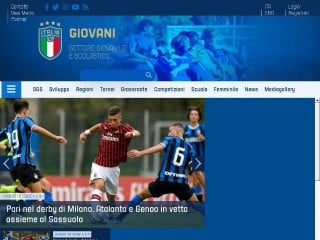 Screenshot sito: FIGC Giovani