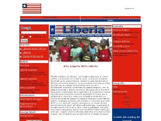 Screenshot sito: Liberia.it
