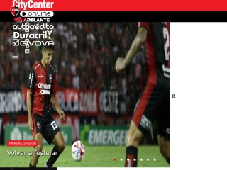 Screenshot sito: Newell's Old Boys
