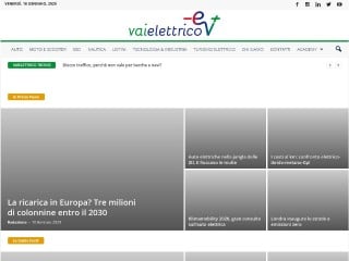 Screenshot sito: Vaielettrico.it