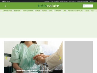 Screenshot sito: Tuttasalute.net
