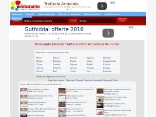 Screenshot sito: Eristorante.com