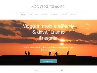 Screenshot sito: Motor Travel