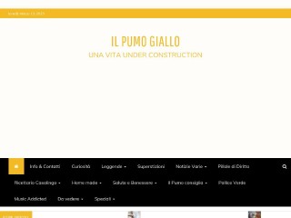 Screenshot sito: Il Pumo Giallo