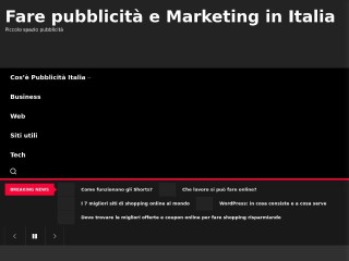 Screenshot sito: PubblicitaItalia.it