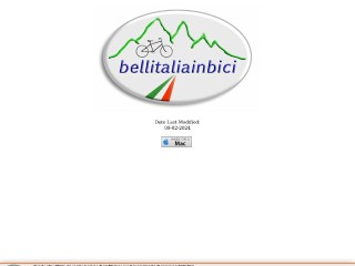 Screenshot sito: Bellitaliainbici.it