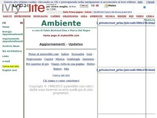 Screenshot sito: MyBestlife Ambiente