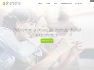 Screenshot sito: ShareThis.com