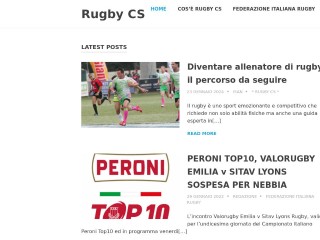 Screenshot sito: Rugbycs.it