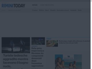 Screenshot sito: RiminiToday